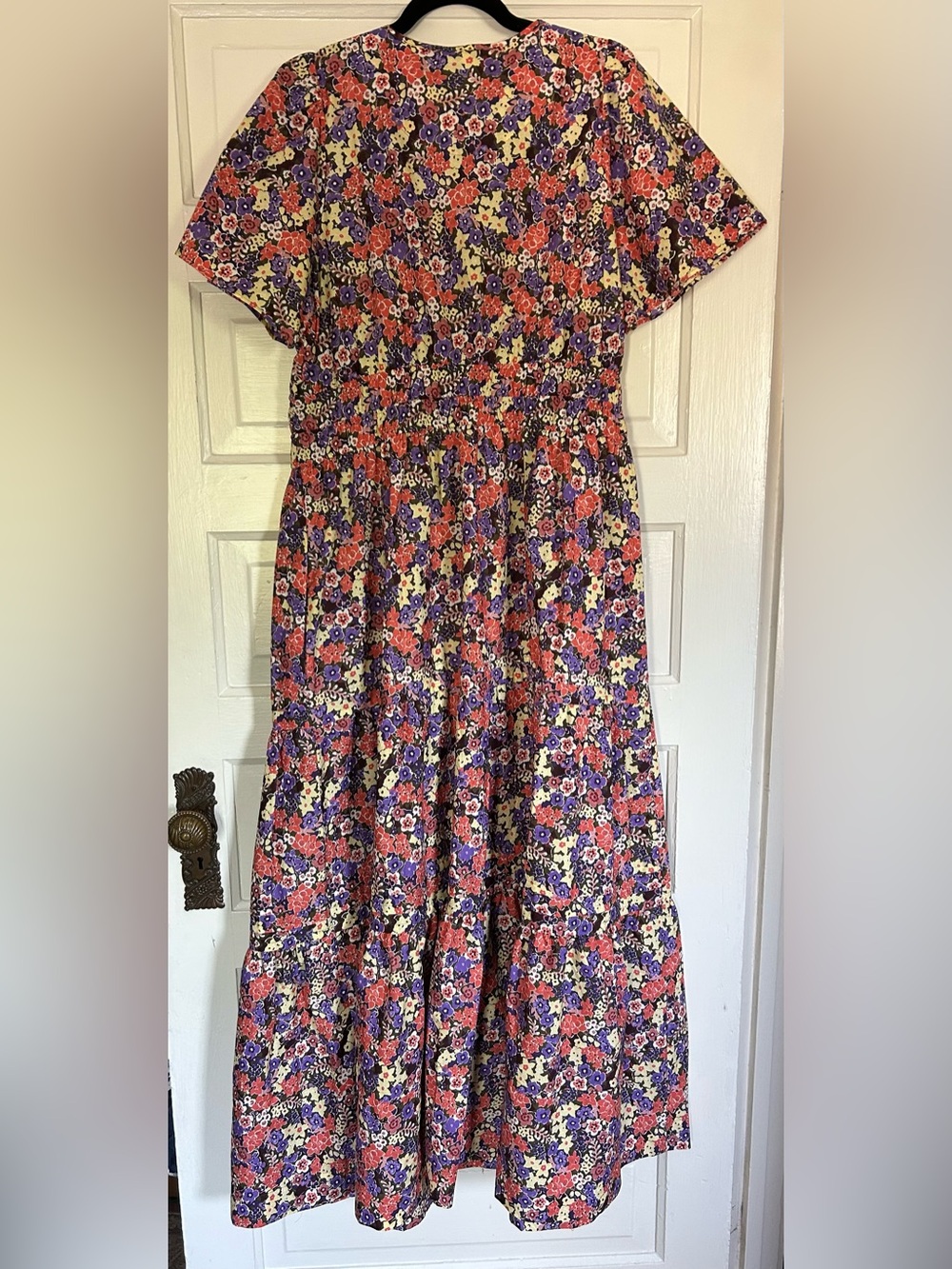 NWT Anthropologie Somerset Floral Tiered Maxi Dress w/Pockets. Adorable! Size XL - Picture 8 of 14